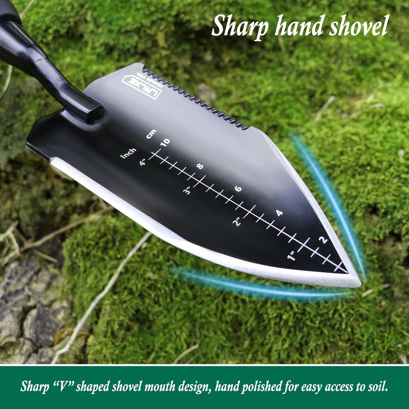 Garden Shovel: Heavy Duty Stainless Steel - view 4