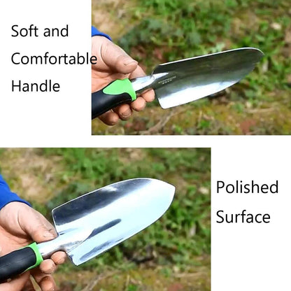 Garden Trowel: Wide Aluminum Hand Shovel - view 4