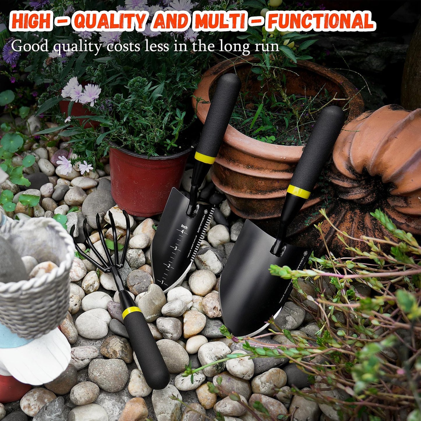 Garden Tool Set: Premium Heavy Duty Steel - view 2