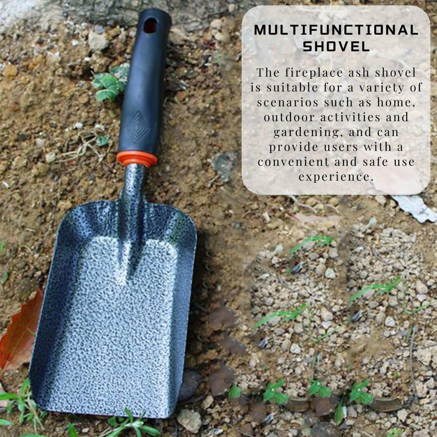 Garden Trowel: Heavy Duty Manganese Steel - view 6